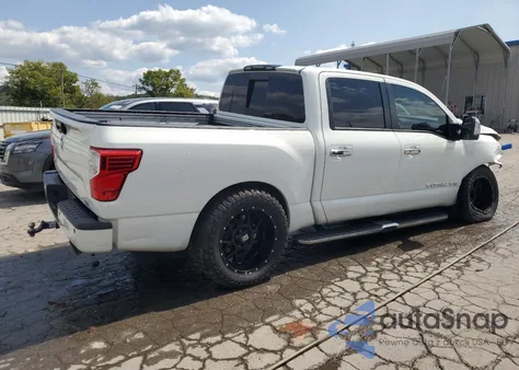 2019 Nissan Titan Platinum Reserve z USA, uszkodzony, nr VIN 1N6AA1E65KN525725